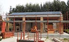 Ampliamento con realizzazione di tettoia fotovoltaica.
Colonne Ampliamento con realizzazione di tettoia fotovoltaica. Colonne realizzate dall'architetto Barutta