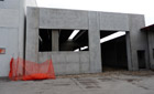 Struttura esterna capannone industriale Struttura esterna capannone industriale realizzato dall'architetto Barutta ad Oderzo 