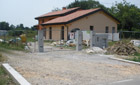 Abitazione in legno. Cantiere Abitazione in legno. Cantiere realizzato dall'architetto Barutta