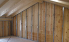 Abitazione in legno. Costruzione interno Abitazione in legno.Costruzione interno realizzata dall'architetto Barutta
