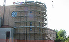 Restauro Chiese. Cantiere per il restauro chiesa di Levada Restauro Chiese. Cantiere per il restauro chiesa di Levada realizzato dall'architetto Barutta