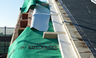 Restauro Chiese. Rivestimento del tetto della chiesa di Levada Restauro Chiese. Rivestimento del tetto della chiesa di Levada realizzato dall'architetto Barutta