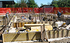 Ricostruzione casa rurale. Base  	Ricostruzione casa rurale. Base realizzata dall'architetto Barutta