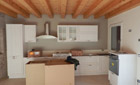Ristrutturazioni case rurali. Cucina	 Ristrutturazioni case rurali. Cucina della casa realizzata dall'architetto Barutta	