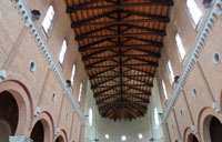 Restauro chiese ad opera dell'architetto a Treviso Barutta