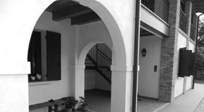 Ricostruzione casa rurale ad opera dell'architetto Oderzo Barutta